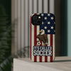 USA Premium Phone Case — "It's Called Soccer" Eagle Design (Magnetic · Impact-Resistant)