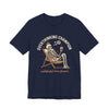 Overthinking Champion Tee — "Undefeated Since Forever"