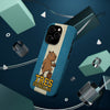 Argentina Premium Phone Case — "Tres Estrellas" Capybara Design (Magnetic · Impact-Resistant)