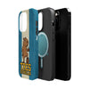 Argentina Premium Phone Case — "Tres Estrellas" Capybara Design (Magnetic · Impact-Resistant)