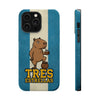 Argentina Premium Phone Case — "Tres Estrellas" Capybara Design (Magnetic · Impact-Resistant)