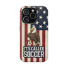 USA Premium Phone Case — "It's Called Soccer" Eagle Design (Magnetic · Impact-Resistant)