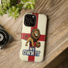 England Premium Phone Case — "We Own It" Lion Design (Magnetic · Impact-Resistant)