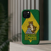 Brazil Premium Phone Case — "O Maior Do Mundo" Jaguar Design (Magnetic · Impact-Resistant)