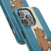 Argentina Premium Phone Case — "Tres Estrellas" Capybara Design (Magnetic · Impact-Resistant)
