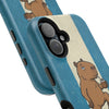 Argentina Premium Phone Case — "Tres Estrellas" Capybara Design (Magnetic · Impact-Resistant)