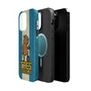 Argentina Premium Phone Case — "Tres Estrellas" Capybara Design (Magnetic · Impact-Resistant)