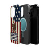 USA Premium Phone Case — "It's Called Soccer" Eagle Design (Magnetic · Impact-Resistant)