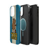 Argentina Premium Phone Case — "Tres Estrellas" Capybara Design (Magnetic · Impact-Resistant)