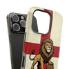 England Premium Phone Case — "We Own It" Lion Design (Magnetic · Impact-Resistant)