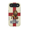 England Premium Phone Case — "We Own It" Lion Design (Magnetic · Impact-Resistant)