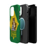 Brazil Premium Phone Case — "O Maior Do Mundo" Jaguar Design (Magnetic · Impact-Resistant)