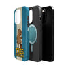 Argentina Premium Phone Case — "Tres Estrellas" Capybara Design (Magnetic · Impact-Resistant)