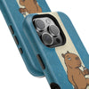 Argentina Premium Phone Case — "Tres Estrellas" Capybara Design (Magnetic · Impact-Resistant)