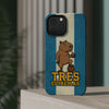 Argentina Premium Phone Case — "Tres Estrellas" Capybara Design (Magnetic · Impact-Resistant)