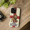 England Premium Phone Case — "We Own It" Lion Design (Magnetic · Impact-Resistant)