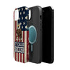 USA Premium Phone Case — "It's Called Soccer" Eagle Design (Magnetic · Impact-Resistant)