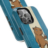 Argentina Premium Phone Case — "Tres Estrellas" Capybara Design (Magnetic · Impact-Resistant)
