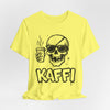 Coffee First Skull Tee — "Kaffi"